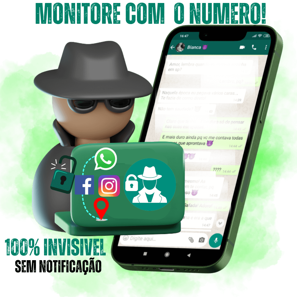 Monitore com o número